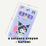 Crayon - 12 Colours 6 Colours