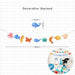 Personalised Under the Sea Animal Theme Birthday Party Decoration