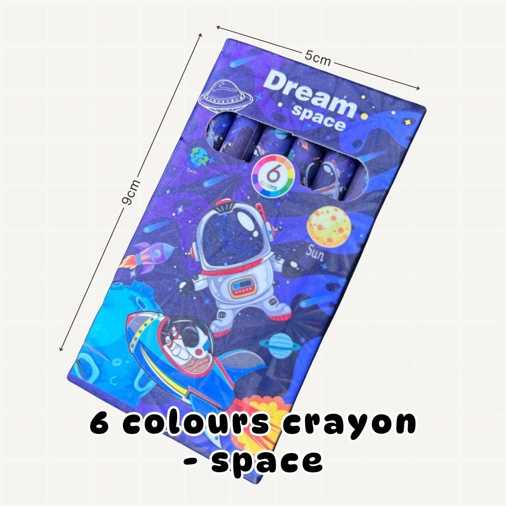 Crayon - 12 Colours 6 Colours
