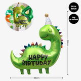 Personalised Dinosaur Theme Birthday Balloon Party Balloon Banner Decoration