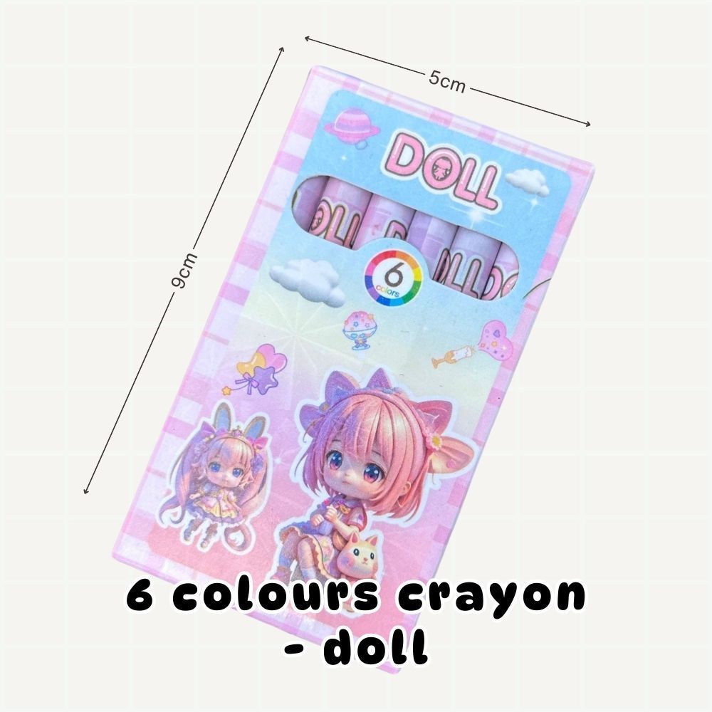 Crayon - 12 Colours 6 Colours