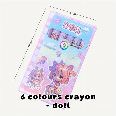 Crayon - 12 Colours 6 Colours