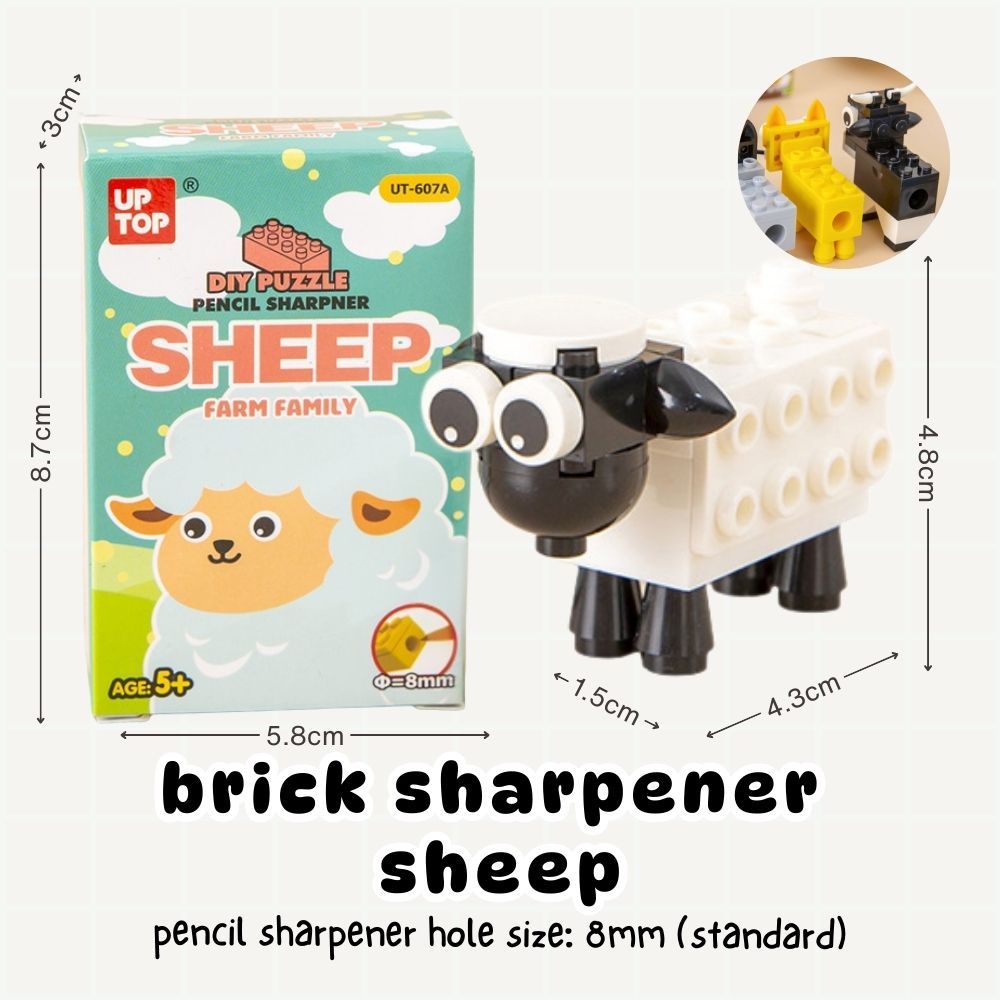 DIY Animal Brick Pencil Sharpener