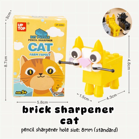 DIY Animal Brick Pencil Sharpener