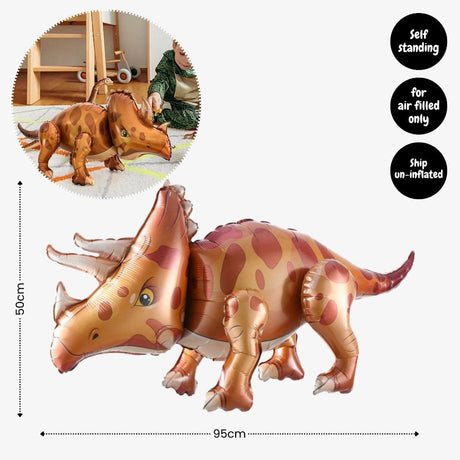 Personalised Dinosaur Theme Birthday Balloon Party Balloon Banner Decoration