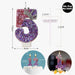 [SG Instock] - Personalised Mermaid Theme Birthday Party Balloon Banner Decoration