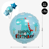 Personalised Dinosaur Theme Birthday Balloon Party Balloon Banner Decoration