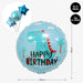 Personalised Dinosaur Theme Birthday Balloon Party Balloon Banner Decoration
