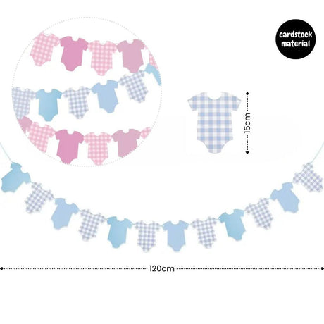 Gender Reveal Party Essentials Balloon Decoration Boy or Girl Banner Confetti Popper