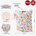 Personalised Wet Bag Waterproof Baby Diaper Bag Childcare Wash Bag Custom name