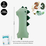 Personalised Dinosaur Theme Birthday Balloon Party Balloon Banner Decoration