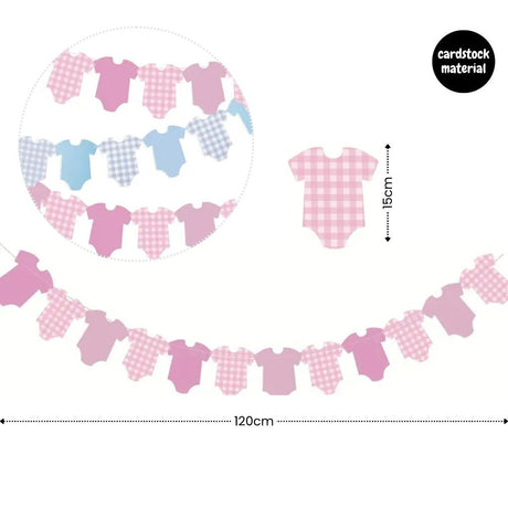 Gender Reveal Party Essentials Balloon Decoration Boy or Girl Banner Confetti Popper