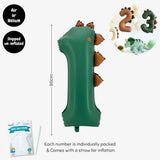 Personalised Dinosaur Theme Birthday Balloon Party Balloon Banner Decoration