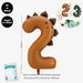 Personalised Dinosaur Theme Birthday Balloon Party Balloon Banner Decoration