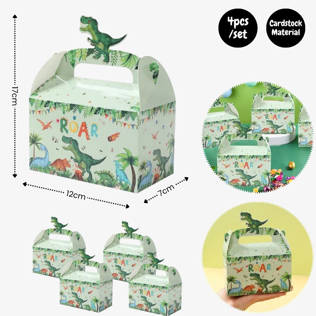 Personalised Dinosaur Theme Birthday Balloon Party Balloon Banner Decoration