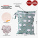 Personalised Wet Bag Waterproof Baby Diaper Bag Childcare Wash Bag Custom name