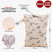 Personalised Wet Bag Waterproof Baby Diaper Bag Childcare Wash Bag Custom name