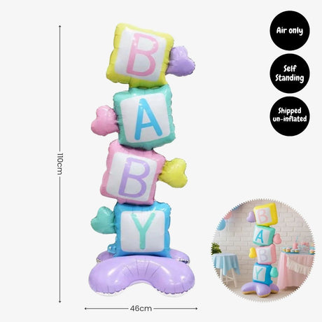 Gender Reveal Party Essentials Balloon Decoration Boy or Girl Banner Confetti Popper