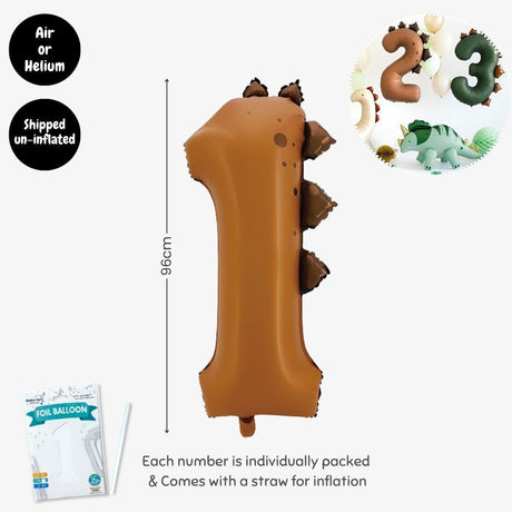 Personalised Dinosaur Theme Birthday Balloon Party Balloon Banner Decoration