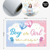 Gender Reveal Party Essentials Balloon Decoration Boy or Girl Banner Confetti Popper