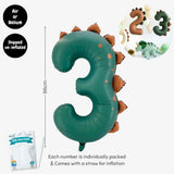 Personalised Dinosaur Theme Birthday Balloon Party Balloon Banner Decoration