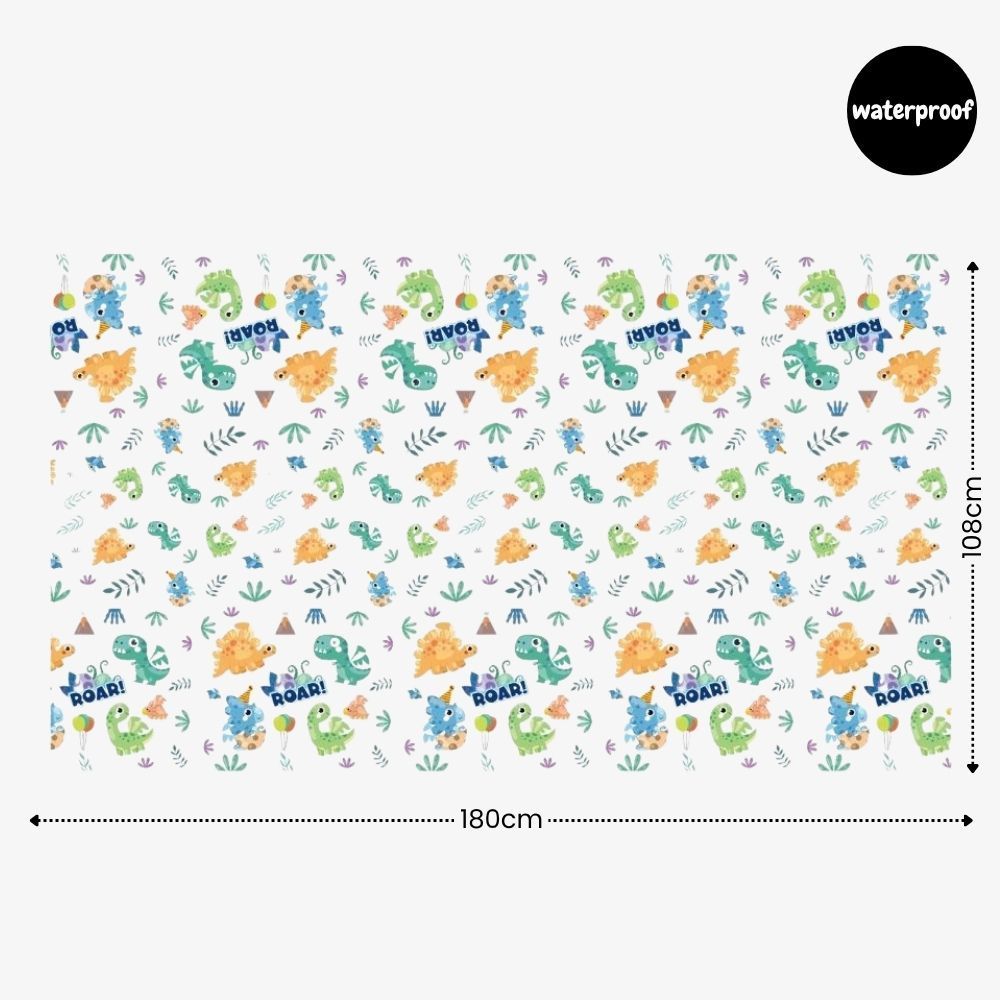 Personalised Dinosaur Theme Birthday Balloon Party Balloon Banner Decoration