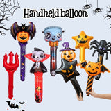 [SG Instock] Halloween Handheld Balloon Headband Dress Up Prop Foil Balloon Gift Party Decoration