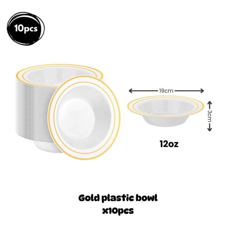 Premium Disposable tableware Cutlery Plates Cups and Napkin Package Birthday Wedding Party buffet