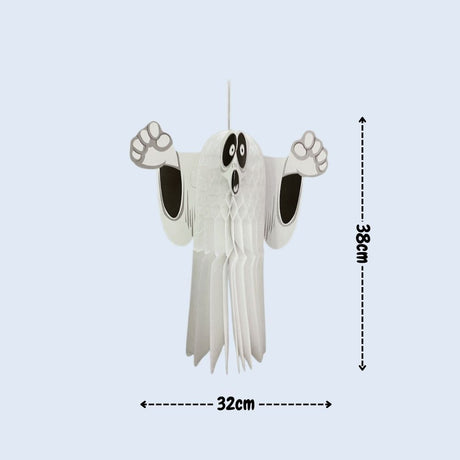 [SG Seller] Halloween Decoration Honeycomb party fan spider web for Halloween Party Decoration