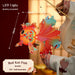 Mid autumn Koi Fish DIY lantern Led light lantern