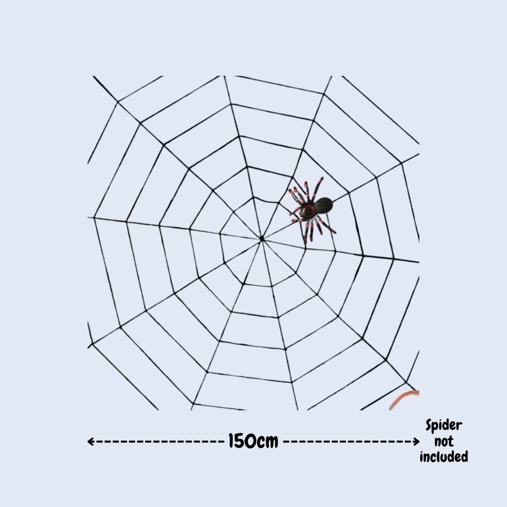 Halloween Spider Webs & Props
