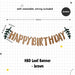 Daisy Theme Banner Balloon Party Decoration for Birthday Party