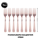 Premium Disposable tableware Cutlery Plates Cups and Napkin Package Birthday Wedding Party buffet