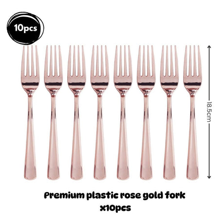 Premium Disposable tableware Cutlery Plates Cups and Napkin Package Birthday Wedding Party buffet