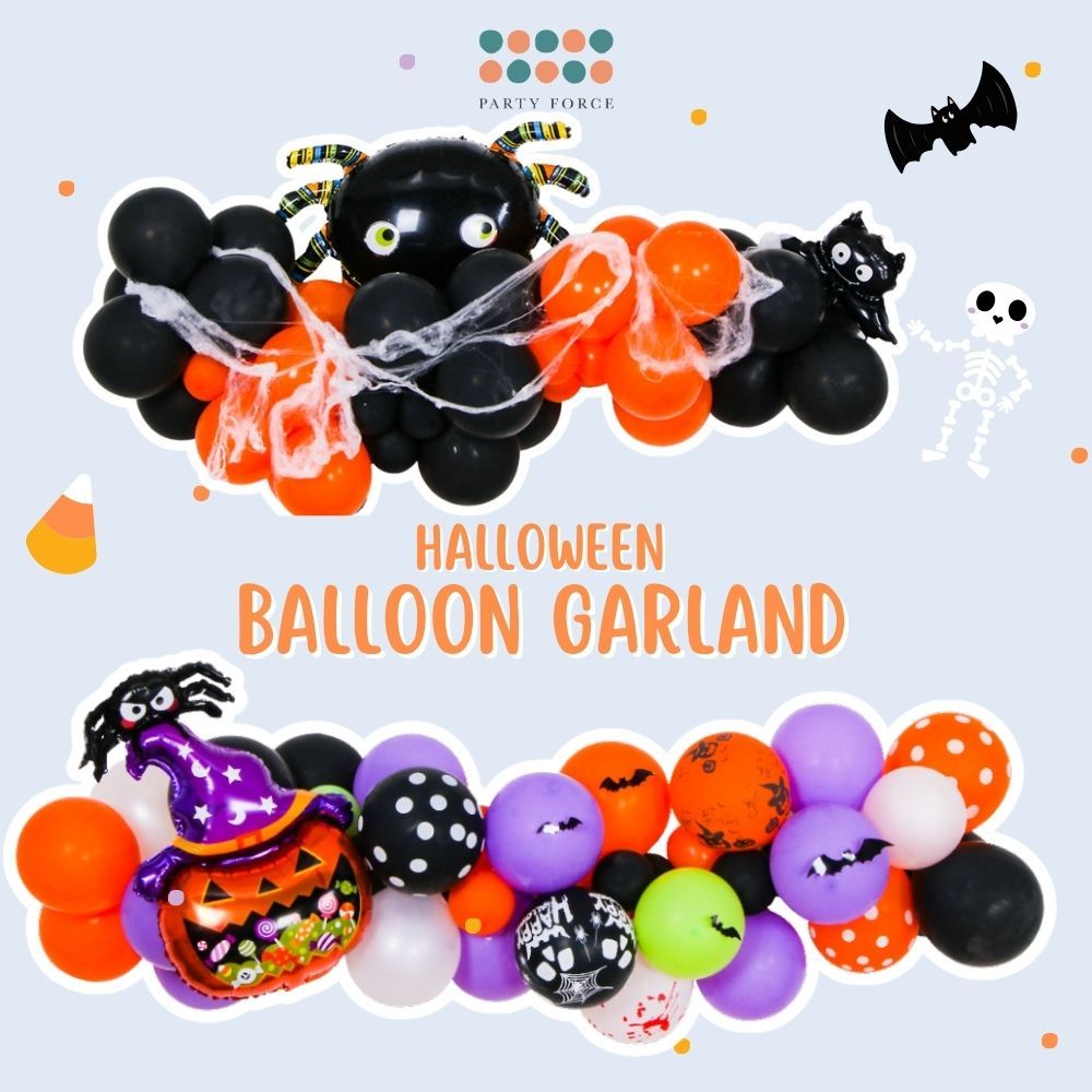 [SG Seller] - Halloween Balloon Garland for Halloween party decoration