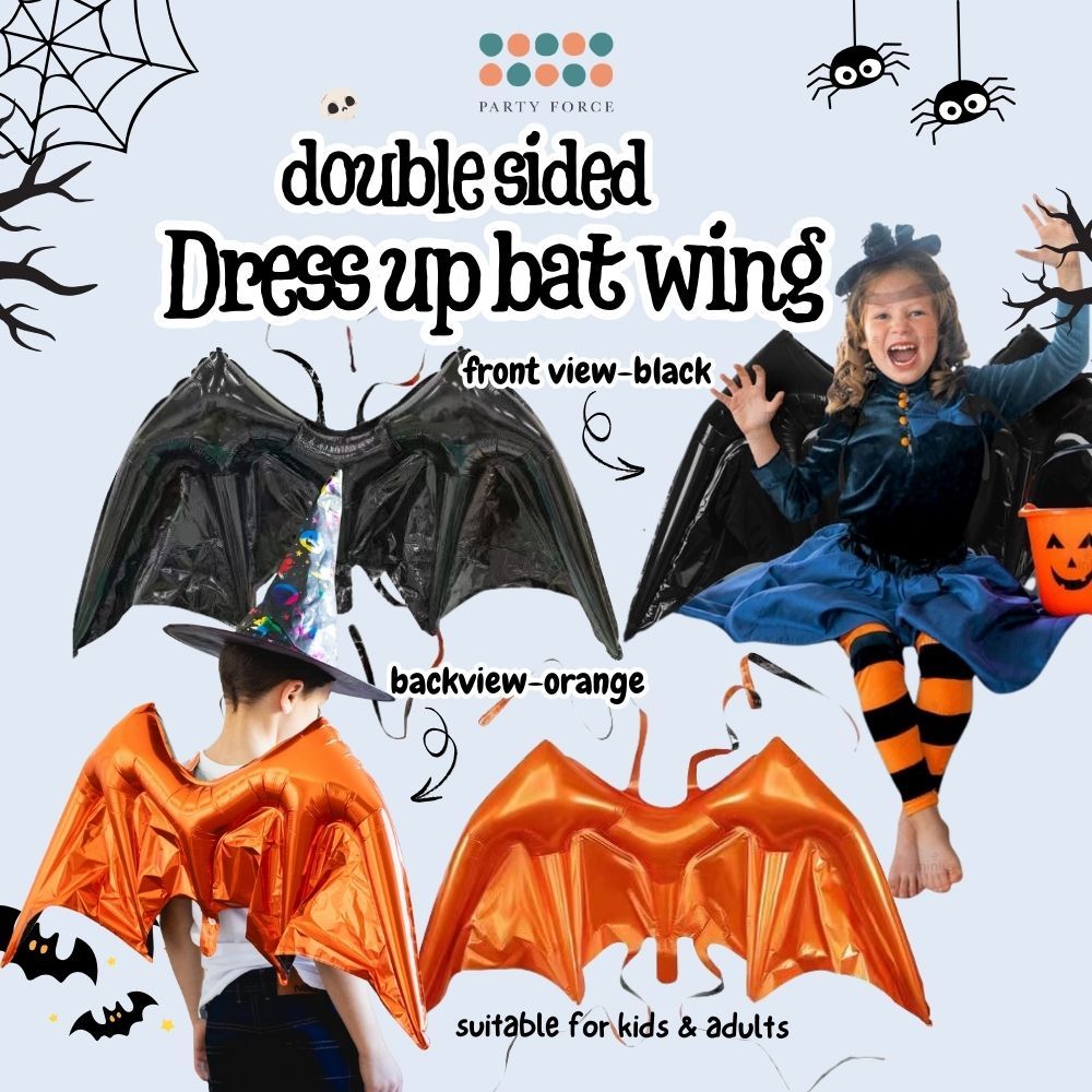 [SG Instock] Halloween Handheld Balloon Headband Dress Up Prop Foil Balloon Gift Party Decoration