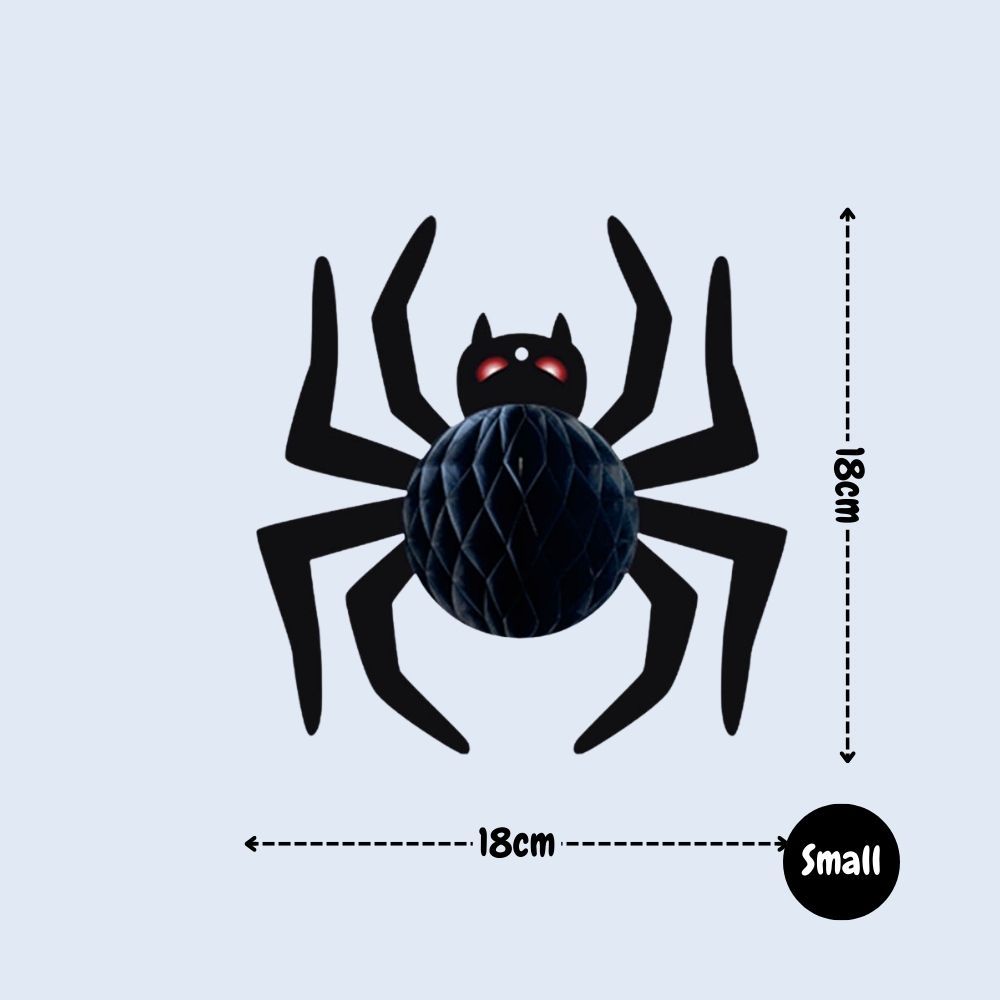 [SG Seller] Halloween Decoration Honeycomb party fan spider web for Halloween Party Decoration