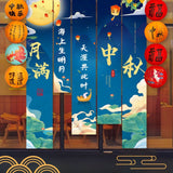 [SG Seller] Mid autumn backdrop decoration photo props for events resturant cafe decorations