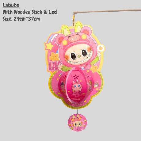 [SG Seller] - Mid Autumn Festival Kids DIY Lantern Cartoon Character PVC WaterProof Lantern