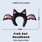 [SG Instock] Halloween Handheld Balloon Headband Dress Up Prop Foil Balloon Gift Party Decoration