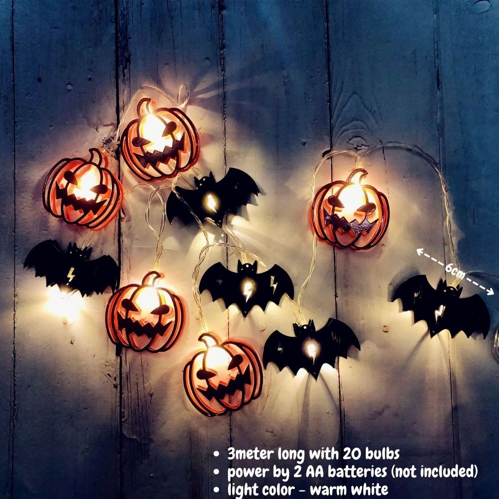 [SG Seller] - Halloween Decoration party light fairy light decoration