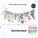 Daisy Theme Banner Balloon Party Decoration for Birthday Party
