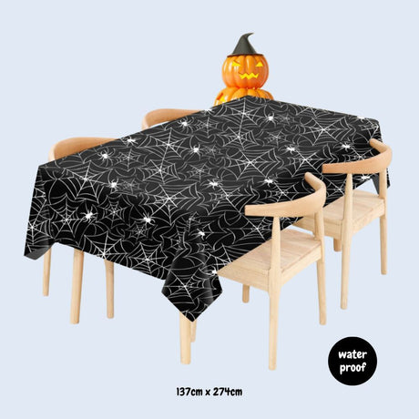 [SG Seller] Disposable Halloween Tableware paper plates Tablecloth