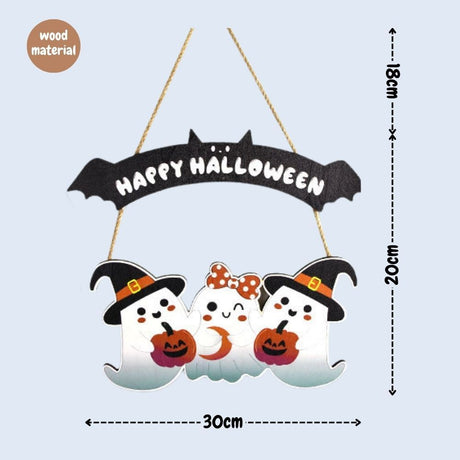 [SG Seller] - Halloween Door Hanger Door Sign Hanging decoration Trick or Treat