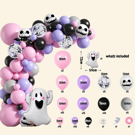 [SG Seller] - Halloween Balloon Garland for Halloween party decoration