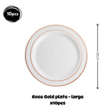 Premium Disposable tableware Cutlery Plates Cups and Napkin Package Birthday Wedding Party buffet