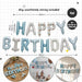 Daisy Theme Banner Balloon Party Decoration for Birthday Party
