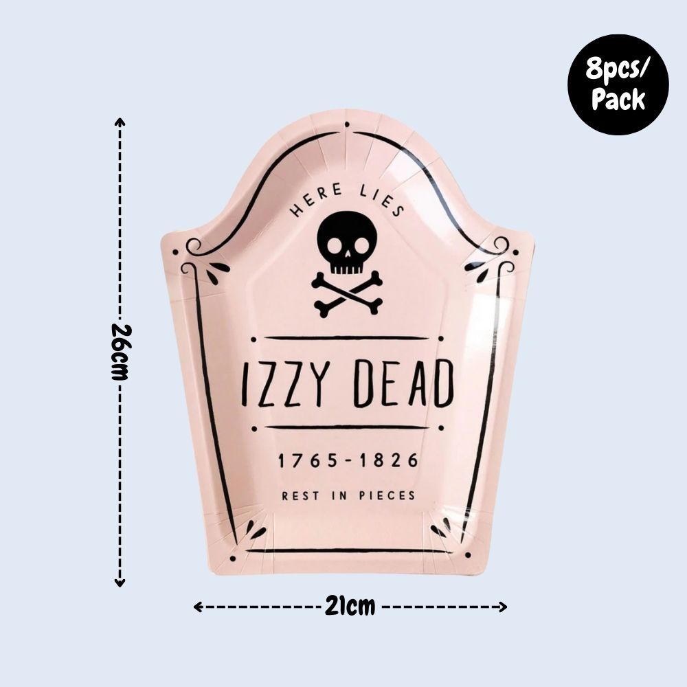 [SG Seller] Disposable Halloween Tableware paper plates Tablecloth