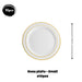 Premium Disposable tableware Cutlery Plates Cups and Napkin Package Birthday Wedding Party buffet