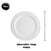 Premium Disposable tableware Cutlery Plates Cups and Napkin Package Birthday Wedding Party buffet